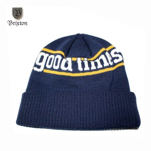 BRIXTON(ブリクストン)TIMES BEANIE ネイビー