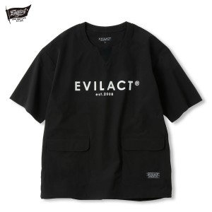 EVILACT(イーブルアクト) CHEMICAL S/S ブラック