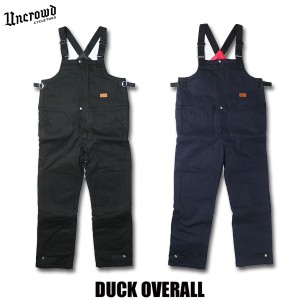 UNCROWD(アンクラウド) UC-115-022 DUCK OVERALL 2色(BLK/NVY)