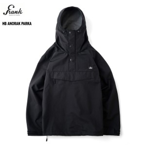 FRANK(フランク) HB ANORAK PARKA ブラック