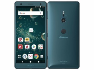 【中古】Cランク【傷や汚れあり】  SIMロック解除済 白ロム 元docomo so-03k SONY Xperia XZ2  ディープグリーン ネットワーク利用制限〇