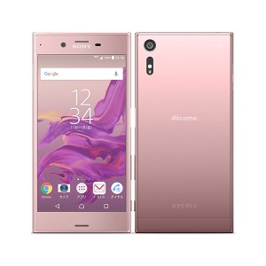 【中古】Aランク 【目立った傷や汚れなし】SIMロック解除済み  元docomo  SONY Xperia XZ SO-01J  ディープピンク  ネットワーク利用制限