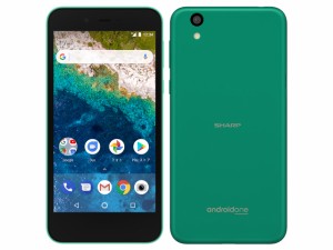 【新品・未使用】SIMフリー  元ワイモバイル  SHARP  Android One S3  ターコイズ  標準セット  利用制限△(赤ロム永久保証)　送料無料