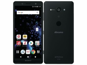 【中古】Bランク【やや傷や汚れあり】   SIMロック解除済み 元docomo SO-05K SONY Xperia XZ2 Compact   ブラック   本体のみ  利用制限