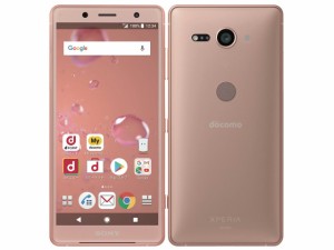 【中古】Bランク【やや傷や汚れあり】   SIMロック解除済み   元docomo   SO-05K SONY Xperia XZ2 Compact   コーラルピンク   本体のみ 