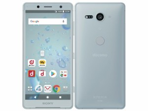 【中古】Aランク【目立った傷や汚れなし】   SIMロック解除済み 元docomo SO-05K SONY Xperia XZ2 Compact ホワイトシルバー   本体のみ 