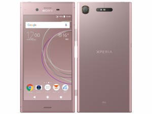 【中古】Cランク【傷や汚れあり】   SIMロック解除済み 元au SOV36 SONY Xperia XZ1 ヴィーナスピンク 判定○  送料無料