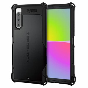 エレコム Xperia 10 IV (SO-52C SOG07 A202SO) ケース カバー ZEROSHOCK ハイブリッド 耐衝撃 衝撃吸