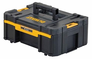 デウォルト(DeWALT) TSTAK 1段 チェスト 工具箱 収納ケース ツールボックス 引き出しタイプ 積み重ね収納 蓋付脱着ケース DWS