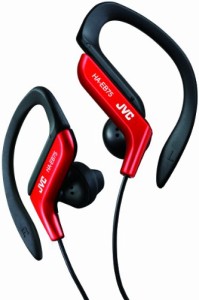 JVC HA-EB75-R イヤホン 耳掛け式 防滴仕様 スポーツ用 レッド