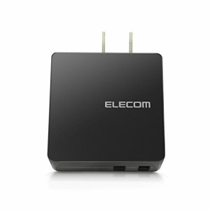 エレコム USB コンセント 充電器 合計2.0A USB-A×2  iPhone SE3141312 / iPad / Android 対応