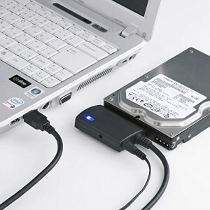 サンワサプライ(Sanwa Supply) SATA-USB3.0変換ケーブル HDD/SSD/光学式ドライブ ケーブル長0.8m USB-CV