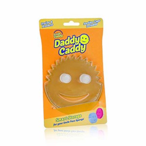 Scrub Daddy スポンジホルダー ? Daddy Caddy ? シンクスポンジホルダー 吸盤付き スマイリーフェイススポンジ用 ? シ