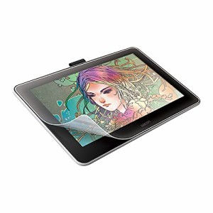 サンワサプライ Wacom ワコム ペンタブレット Wacom One用 紙のような質感の反射防止フィルム LCD-WO13P クリア