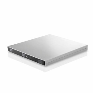 ロジテック DVDドライブ 外付け Mac 対応 USB3.0 タイプCケーブル付き M-DISC対応 シルバー LDR-PVB8U3MSV