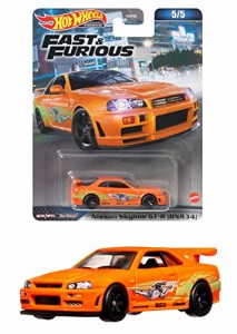 ホットウィール(Hot Wheels) ワイルド・スピード - 日産 スカイライン GT-R(BNR34) 3才~ HKD21