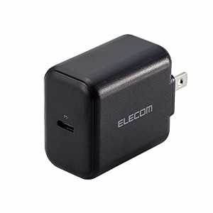 エレコム USB コンセント 充電器 20W ( USB PD対応 ) Type-C×1 ブラック MPA-ACCP17BK