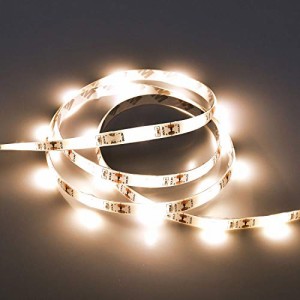 エルパ (ELPA) LEDテープライト 照明 300lm 約2.5m(テープライト部 1.5m) USB式 ELT-USB150W