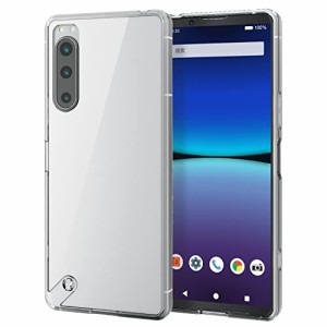 エレコム Xperia 5 IV [ SO-54C | SOG09 ] ケース カバー 耐衝撃 ハイブリッドケース 持続する透明感 黄変しにくい