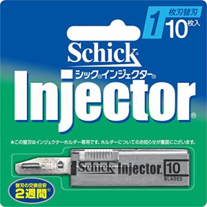 シック Schick インジェクター 1枚刃 替刃 (10枚入)