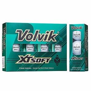 ボルビック ゴルフボール XT SOFT ホワイト ダース (12個入り) VOLVIK XT SOFT WHT