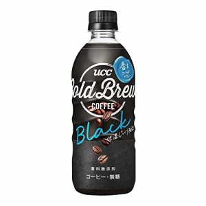 ブラック無糖UCC COLD BREW BLACK ペットボトル 500ml×24本