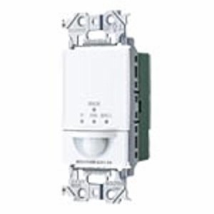 パナソニック(Panasonic) トイレ壁取付熱線センサ付自動スイッチ 適合LED専用1.2A・換気扇連動用 マットホワイト WTA13749
