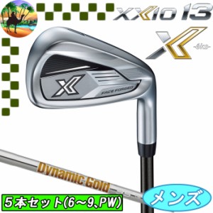 XXIO X-eks-　XXIO13　ゼクシオ13　5本　アイアンセット　ダイナミックゴールド 95　スチール　ゴルフクラブ　