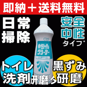 【無料サンプル付！】送料無料 業務用トイレクリーナー マイクロ微粒子で黄ばみ・黒ずみ落とし 浄化槽OK 強力 トイレ洗剤【ト