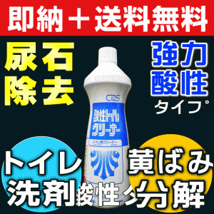 【無料サンプル付！】送料無料 尿石除去剤 強力 業務用強力酸性トイレクリーナー 便器のさぼったリング黒ずみや床タイル掃除