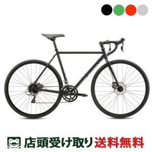 店頭受取限定 フジ FUJI FEATHER CX+ フェザー CXプラス 2024 ロードバイク スポーツ自転車 700C 16段変速 [24 FEATHER CX+]