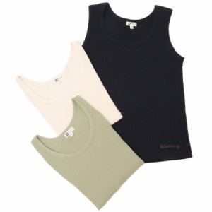 BILLABONG ビラボン BE013363 CHILLWEAR RIBTANK タンクトップ レディース 2024年春夏モデル