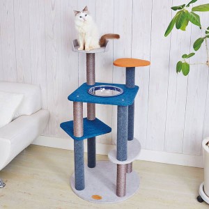 アドメイト 猫用タワー ねこまどフロートテラスキャットポール 猫用おもちゃ 大型遊具 Add.mate