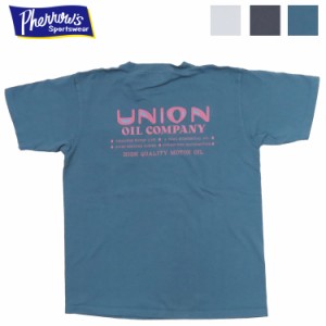 フェローズ PHERROW'S 半袖 ポケット Tシャツ UNION OIL COMPANY 23S-PPT4