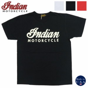 インディアンモーターサイクル Indian Motorcycle 半袖 プリント Ｔシャツ INDIAN LOGO IM79187