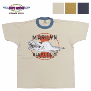 トイズマッコイTOYSMcCOY 半袖 Tシャツ MARILYN MONROE マリリンモンロー MARILYN SLEPT HERE TMC2311