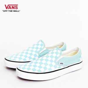 VANS バンズ CLASSIC SLIP-ON クラシック スリッポン Theory Checkerboard CANAL BLUE スニーカー ヴァンズ  VN0A7Q5DH70