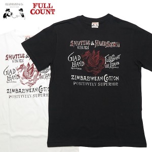 フルカウント × グラッドハンド FULLCOUNT GLAD HAND クルーネック 半袖 Tシャツ DRAGON LABEL GHT-006