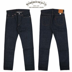 ウェアハウス WAREHOUSE ジーンズ 900XX スリムテーパード ノンウォッシュ 13.5oz 米綿3州ブレンド バナーデニム