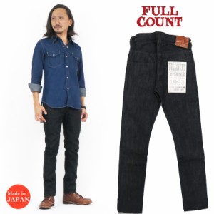 フルカウント FULLCOUNT 1109BK ブラック ジーンズ スリム 14oz SLIM デニム