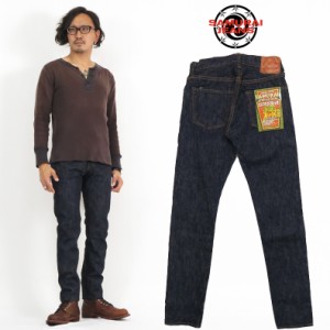 サムライジーンズ SAMURAI JEANS ジーンズ S511XX 新・511モデル スリムテーパード 19oz刀耳セルビッチデニム ワンウォッシュ ジーパン