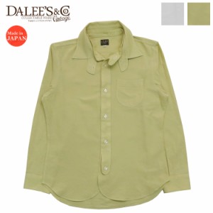 DALLES & CO ダリーズ＆コー 30'S 長袖 キャラコ シャツ Calico Shirts チェンジカラー デラックスウェア DELUXEWARE