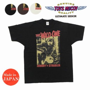 トイズマッコイ TOYS McCOY 半袖 Tシャツ THE WILD ONE TEE " JOHNNY STRABLER "  TMC2114