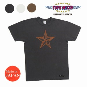 トイズマッコイ TOYS McCOY 半袖 Tシャツ MOTORCYCLE TEE DURABLE "WILD HORSE & STAR"  TMC2144