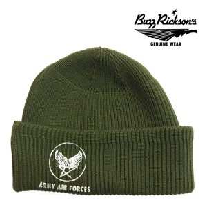 バズリクソンズ Buzz Rickson's A-4 ウール ニット ワッチキャップ MECHANIC CAP STENCIL BR02756