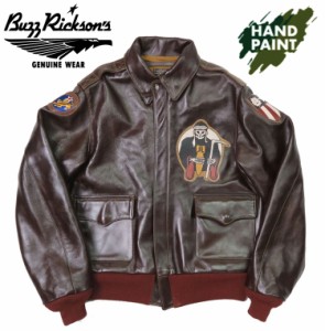 バズリクソンズ Buzz Rickson's A-2 フライトジャケット ORDER No. 42-18775-P BUZZ RICKSON CLO. CO 375th BOMB.SQ. BR80631 