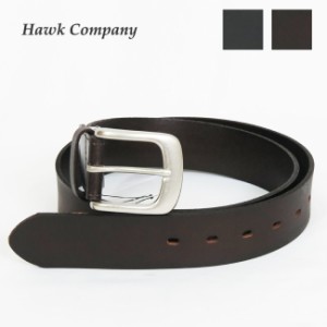 ホークカンパニー HAWK COMPANY レザー ベルト 牛革 メンズ レディース 351