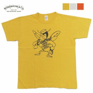 ウェアハウス WAREHOUSE 半袖 プリントTシャツ CENTRAL 2nd hand セカンドハンド セコハン 4064 