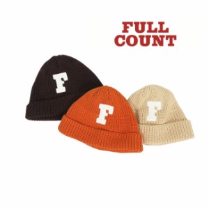 フルカウント FULLCOUNT フィッシャーマン パッチ ニットキャップ Fishermans F Patch Cap  FC6817 