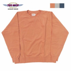 トイズマッコイ TOYS McCOY 長袖 クルーネック スウェット  McHILL SPORTS WEAR GARMENT DYEING SWEAT SHIRT TMC2372 